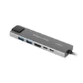 Miniatyrbild 1 av 2: USB Typ-C till HDMI-adapter (HUB)/2x USB 3.0/2x USB Typ-C/RJ45