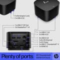 Pikkukuva 2 / 11: HP Thunderbolt Dock 280W G4 -telakointiasema, 4J0G4AA#ABB