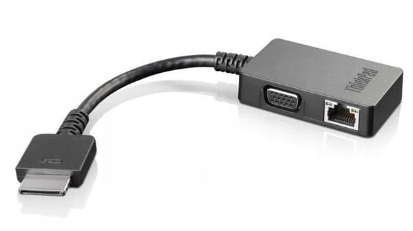Lenovo ThinkPad Onelink+ VGA/FJ45-sovitin, 4X90J31060