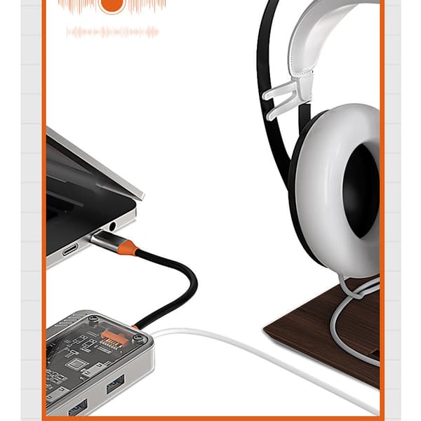 INF Dockningsstation: Kompakt och kraftfull USB-hubb