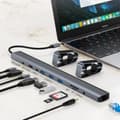 Miniatyrbild 3 av 5: INF 10-i-1 USB-C-hubb: Utöka din dators potential