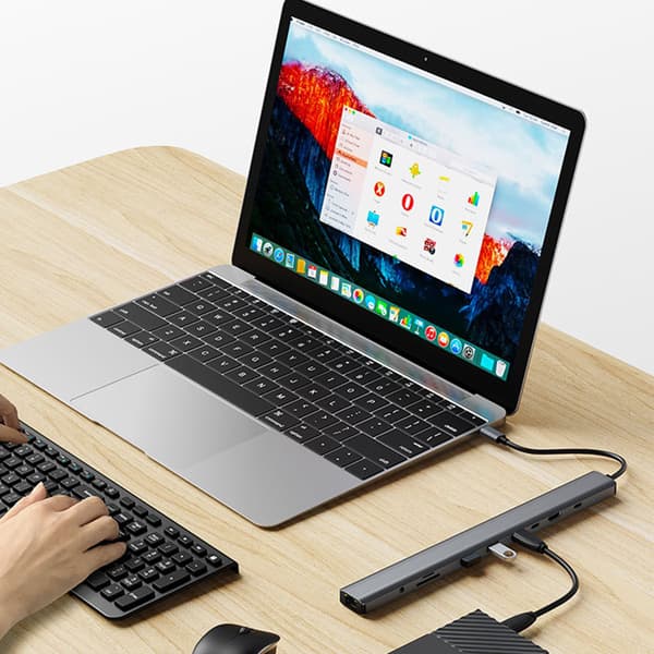 INF 10-i-1 USB-C-hubb: Utöka din dators potential