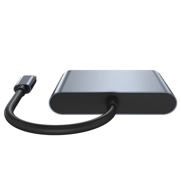 INF Högkvalitativ 4K30Hz USB-C-hubb med 100W PD-laddning