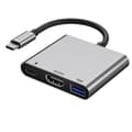 Miniatyrbild 1 av 4: INF Kompakt 4K60Hz USB-C Hub med PD100W Laddning