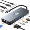 Miniatyrbild 3 av 4: INF 11-i-1 USB-C-hubb: Utöka anslutningsmöjligheterna med 4K 60Hz HDMI
