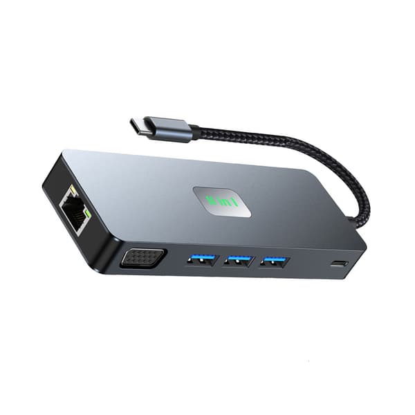 INF 11-i-1 USB-C-hubb: Utöka anslutningsmöjligheterna med 4K 60Hz HDMI
