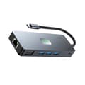 Miniatyrbild 2 av 4: INF 11-i-1 USB-C-hubb: Utöka anslutningsmöjligheterna med 4K 60Hz HDMI