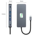 Miniatyrbillede 6 af 6: INF 10-i-1 USB-C Dockingstation med Dual 4K60Hz Display
