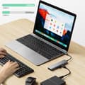 Miniatyrbild 4 av 4: INF 8-i-1 USB-C Hub: Utöka anslutningsmöjligheterna med 4K HDMI