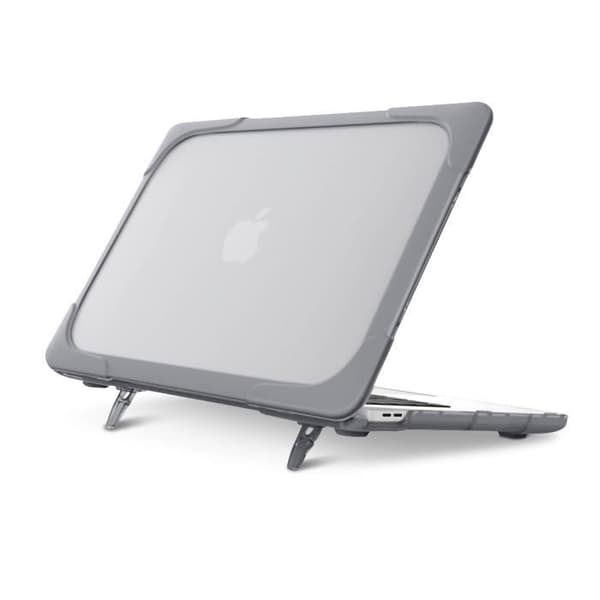 Skyddsskal - AVIZAR - Macbook Pro 13'' 2020 - Hårt polykarbonat - Silikon - Grå