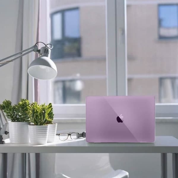 Skyddsskal - AVIZAR - MacBook Air 13'' 2018 - Stötteknings - Polykarbonat - Lila