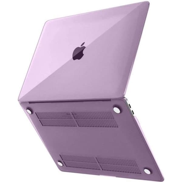 Skyddsskal - AVIZAR - MacBook Air 13'' 2018 - Stötteknings - Polykarbonat - Lila