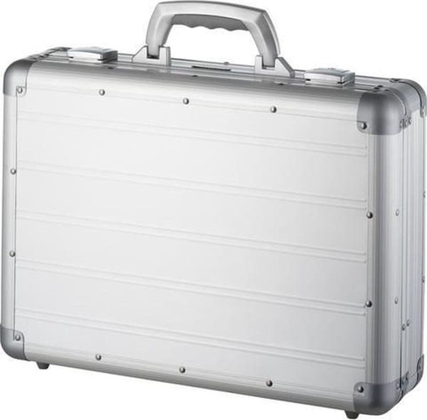 Alumaxx Aluminium Laptop Kuffert Venture Sølv