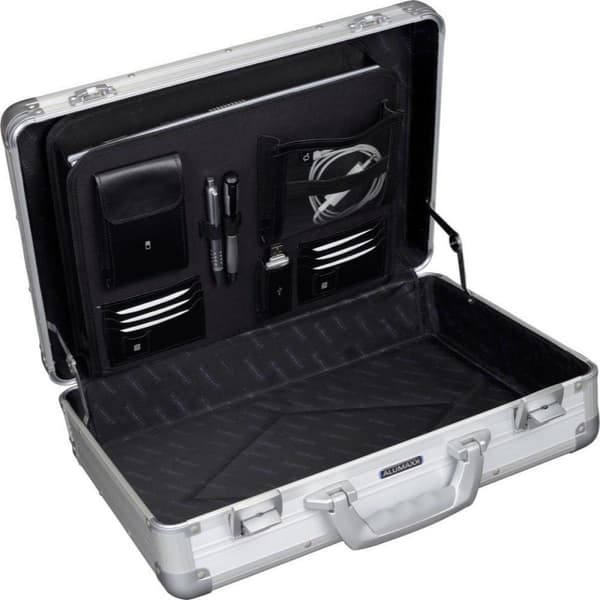 Alumaxx Aluminium Laptop Kuffert Venture Sølv