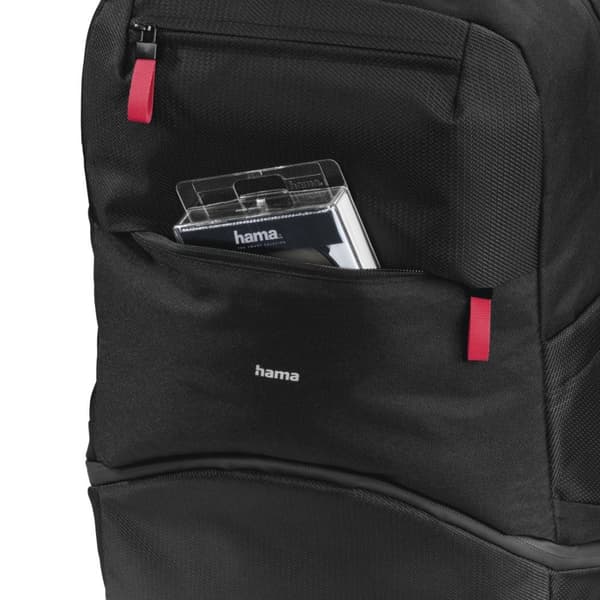 Hama Matera - Ryggsäck - Jede Marke - Schultergurt - Notebook-Gehäuse - Schwarz (00121340)