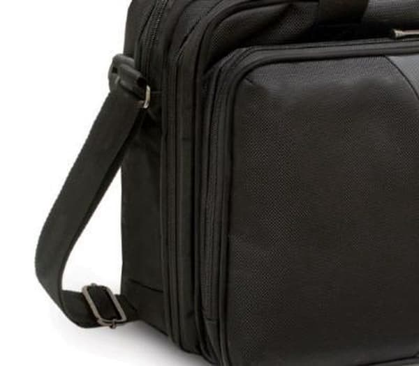 Wenger Legacy 16" -salkku, musta, harmaa kannettavan tietokoneen laukku