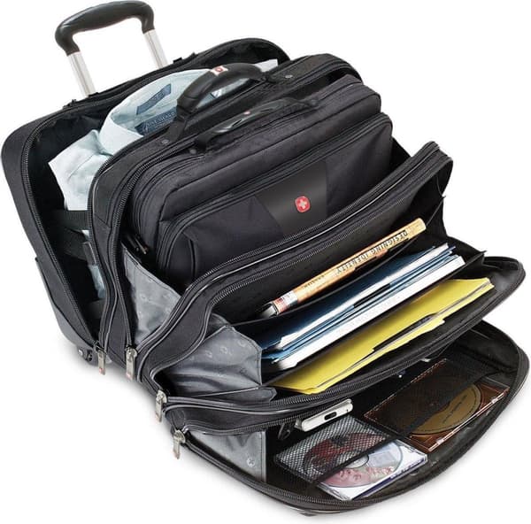 Wenger Patriot Laptop trolley Velegnet til maks. (laptop): 43,9 cm (17,3) Sort