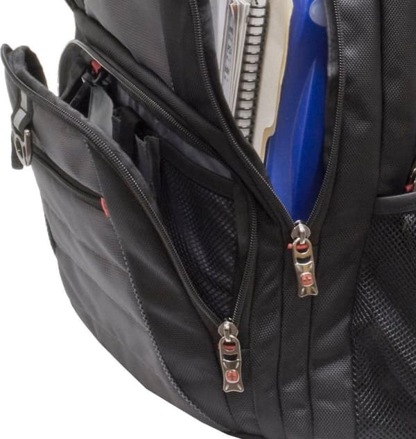 Wenger Pillar 600633 16'' Ryggsäck Svart anteckningsbokfodral