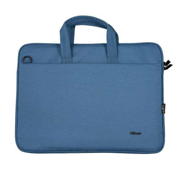 Trust Bologna Laptoptaske - Miljøvenlig Øko - Genbrugsmateriale - 16 tommer - Blå