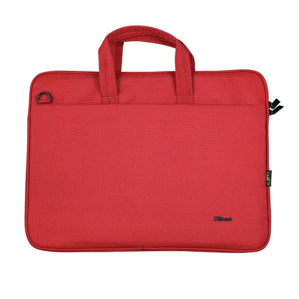 Trust Bologna Laptopväska - Miljövänlig Eco - Återvunnet material - 16 tum - Röd