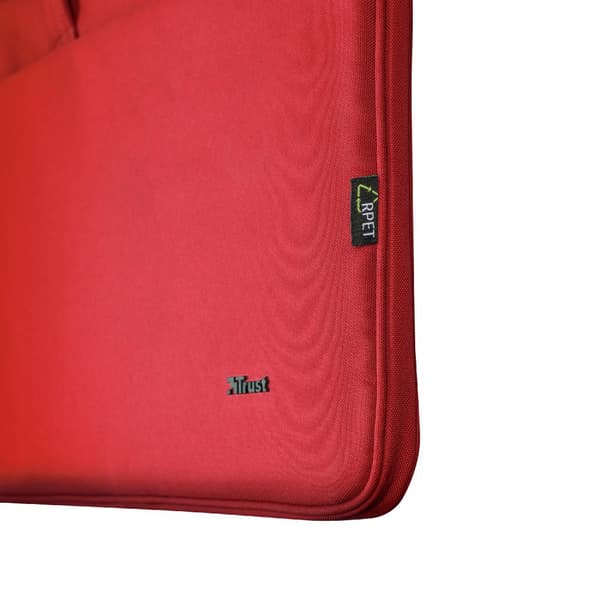 Trust Bologna Laptopväska - Miljövänlig Eco - Återvunnet material - 16 tum - Röd