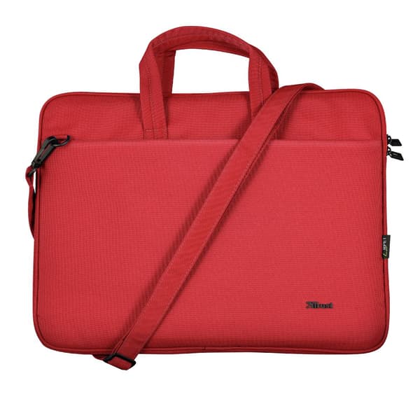 Trust Bologna Laptopväska - Miljövänlig Eco - Återvunnet material - 16 tum - Röd