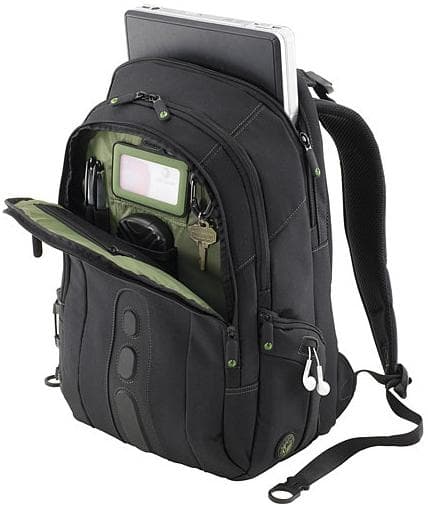 Targus Eco Spruce - Kannettavan tietokoneen reppu - 15-15,6" - Musta