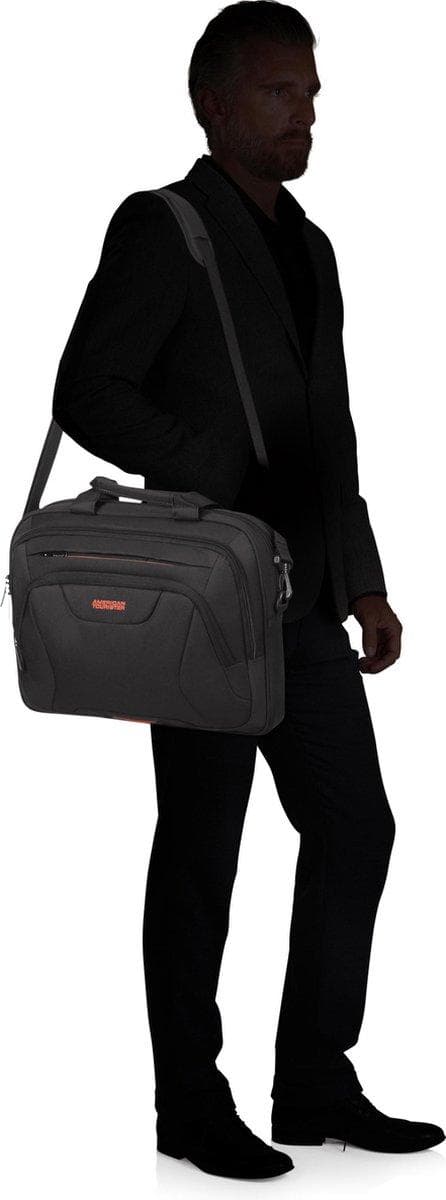 American Tourister Work laptoptaske 15,6" sort-orange