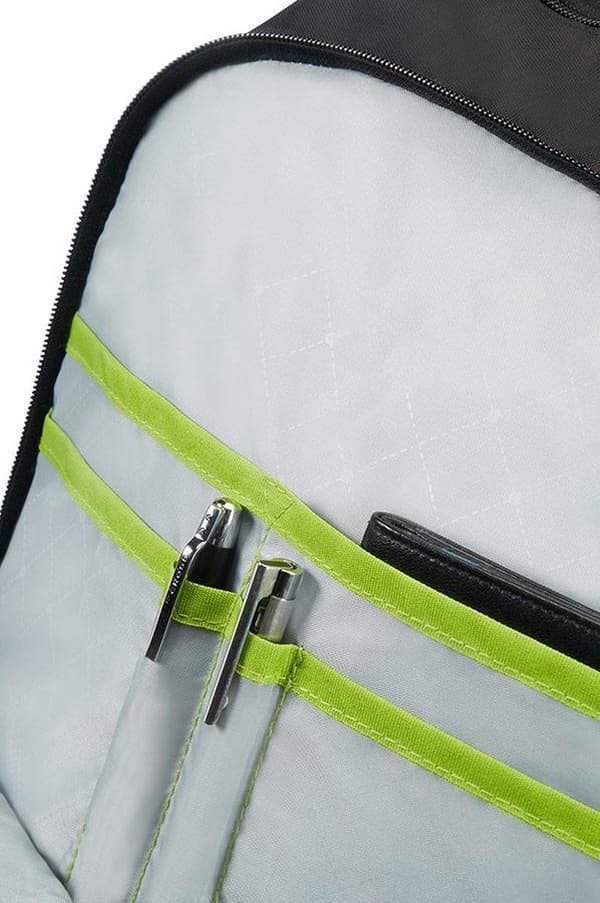 American Tourister Urban Groove Rygsæk - 27 liter - Sort/Limegrøn