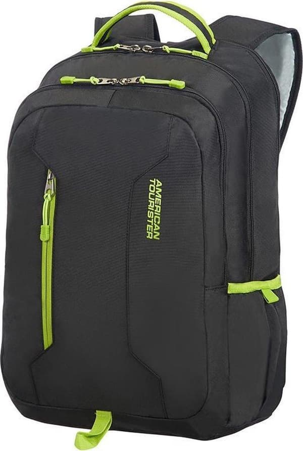 American Tourister Urban Groove Rygsæk - 27 liter - Sort/Limegrøn