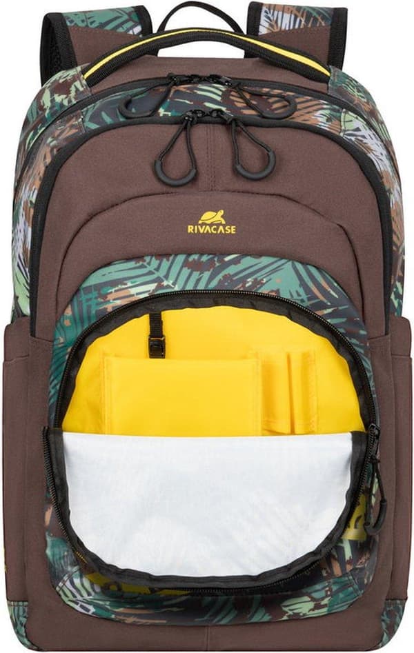 Rivacase Erebus kannettavan tietokoneen laukku 39,6 cm (15,6") Reppu Khaki
