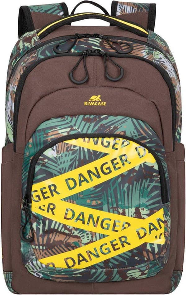 Rivacase Erebus kannettavan tietokoneen laukku 39,6 cm (15,6") Reppu Khaki