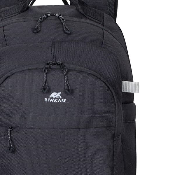 Rivacase Aviva muistikirjalaukku 35,6 cm (14") Reppu musta
