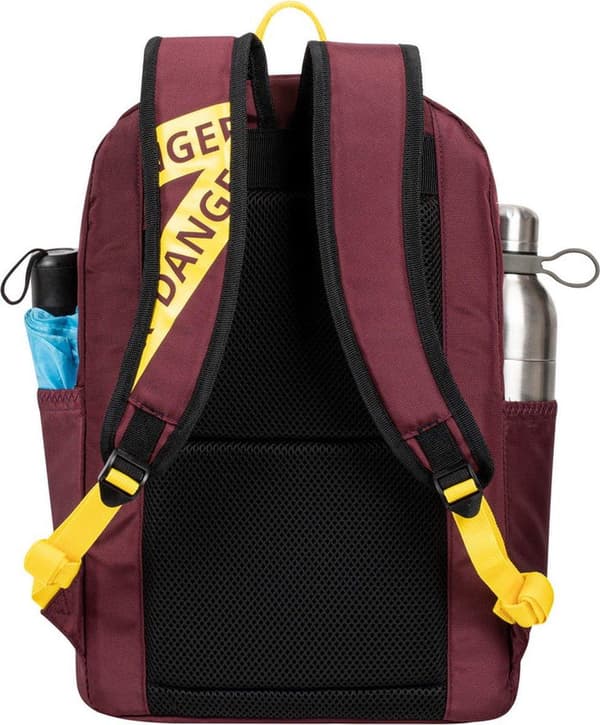Rivacase Erebus kannettavan tietokoneen laukku 33,8 cm (13,3") Reppu Bordeaux punainen