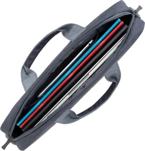 Rivacase 7522 notesbogstaske 35,6 cm (14") mappe grå