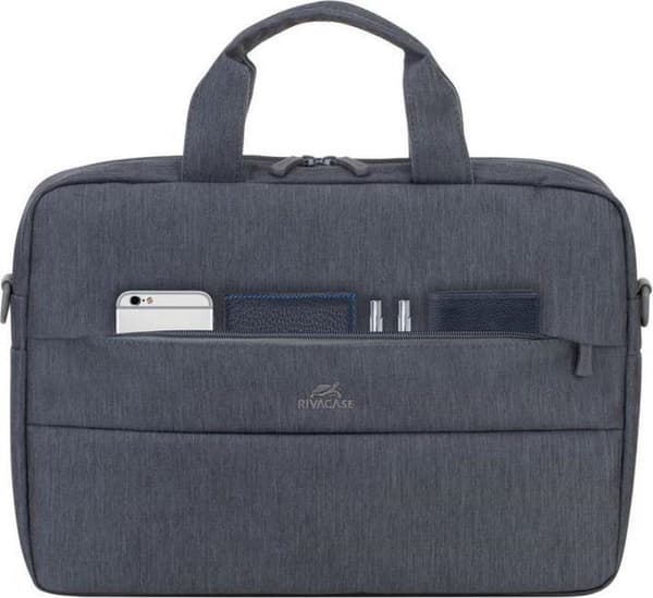 Rivacase 7522 notesbogstaske 35,6 cm (14") mappe grå