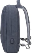 Miniatyrbillede 3 af 8: Rivacase 7562 notesbogstaske 39,6 cm (15,6") rygsæk grå
