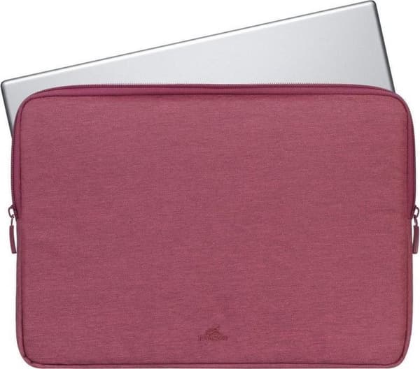 Rivacase Suzuka notesbogstaske 35,6 cm (14") Opbevaringsmappe/sleeve Rød