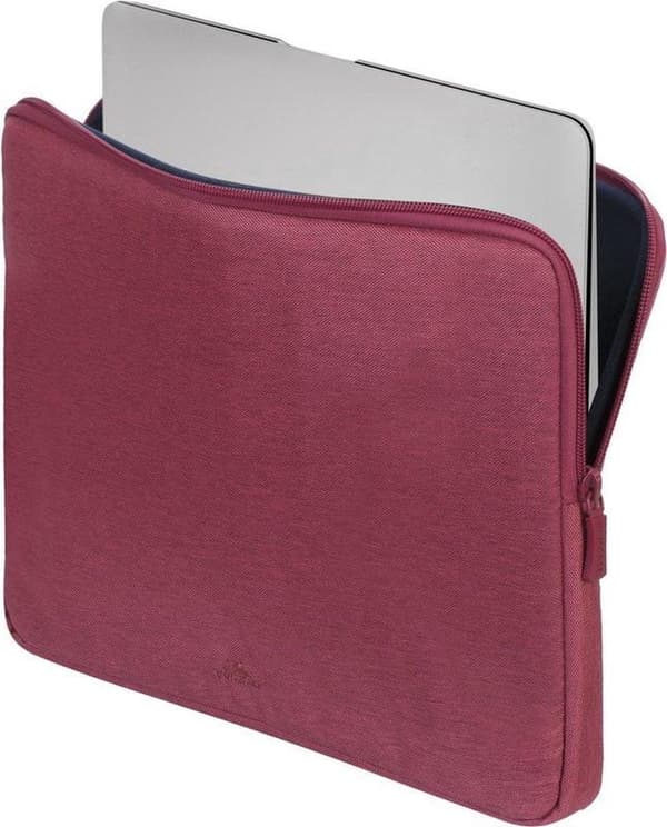 Rivacase Suzuka notesbogstaske 35,6 cm (14") Opbevaringsmappe/sleeve Rød