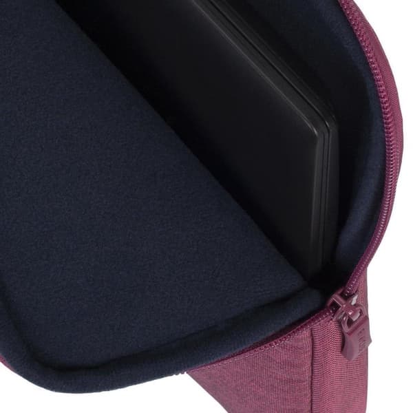 Rivacase Suzuka notesbogstaske 35,6 cm (14") Opbevaringsmappe/sleeve Rød
