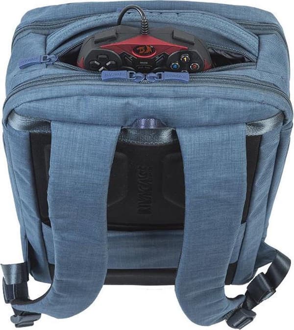 RivaCase 8365 - Laptop Ryggsäck - 17,3 tum - Extra fack för 10,1 tums surfplatta - Blå