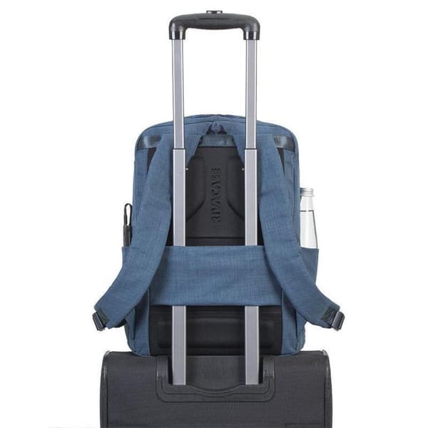 RivaCase 8365 - Laptop Ryggsäck - 17,3 tum - Extra fack för 10,1 tums surfplatta - Blå