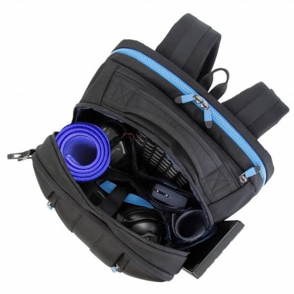 RivaCase 7860 - Laptop Gaming Ryggsäck - 17,3 tum - Extra fack för 10,1 tums surfplatta - Svart