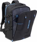 Miniatyrbild 5 av 8: RivaCase 7860 - Laptop Gaming Ryggsäck - 17,3 tum - Extra fack för 10,1 tums surfplatta - Svart