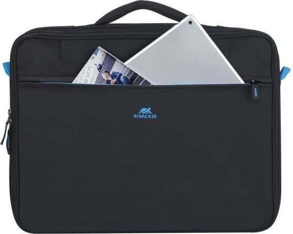 RivaCase 8087 - Laptopväska - Axelväska - Clamshell - 16 tum - Svart