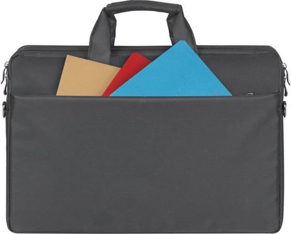Rivacase Central Cotton Axelväska Universal - Laptop 15-17 tum - Svart
