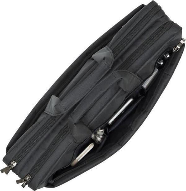 Rivacase Central Cotton Axelväska Universal - Laptop 15-17 tum - Svart