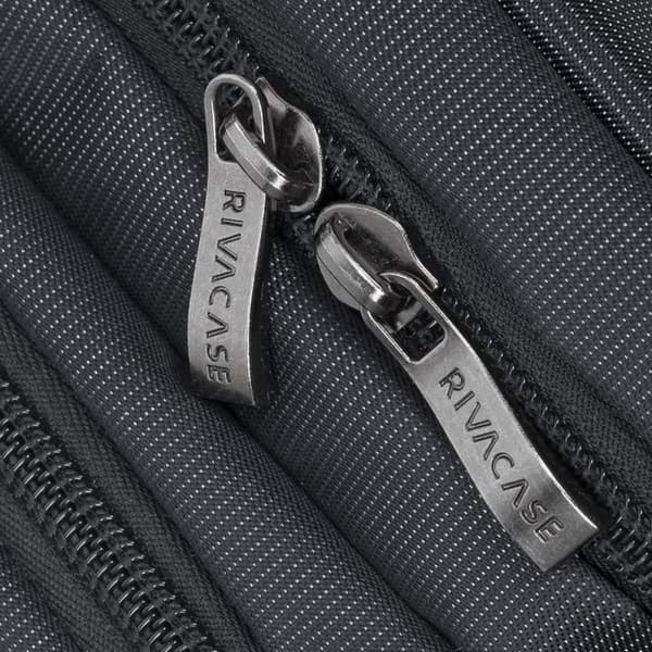 Rivacase Central Cotton Axelväska Universal - Laptop 15-17 tum - Svart