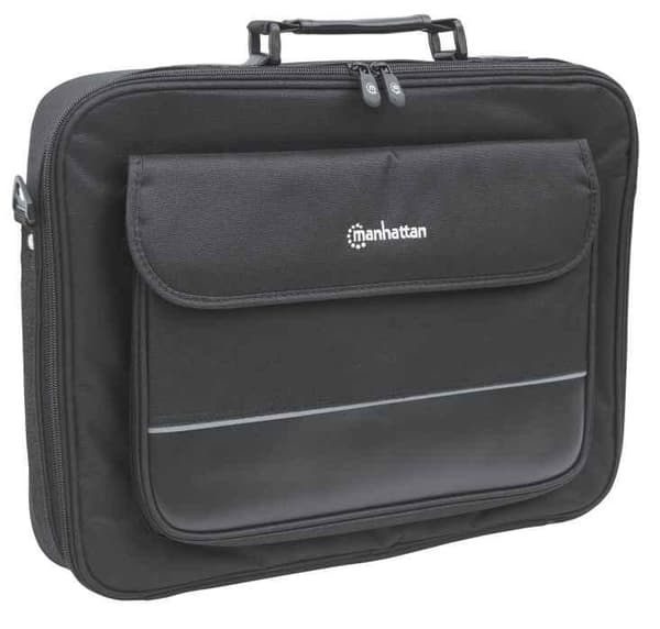 MANHATTAN Empire lättvikts laptopväska 17" svart
