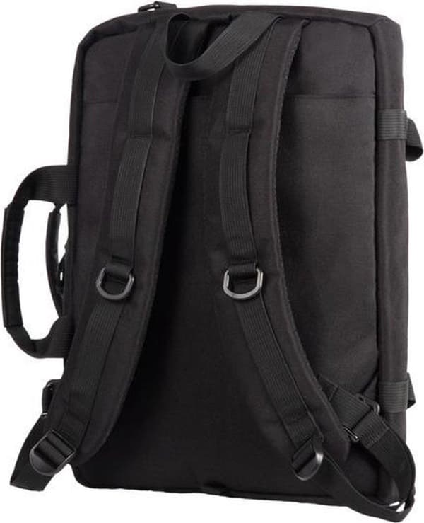 Lightpack Multi 3 i 1 taske RPET sort - laptop - rygsæk og skuldertaske